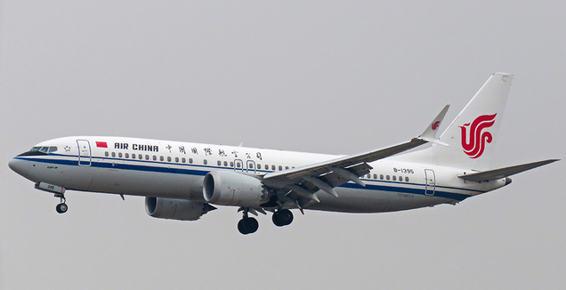 Air China Boeing 737 MAX-8 (N509FZ)